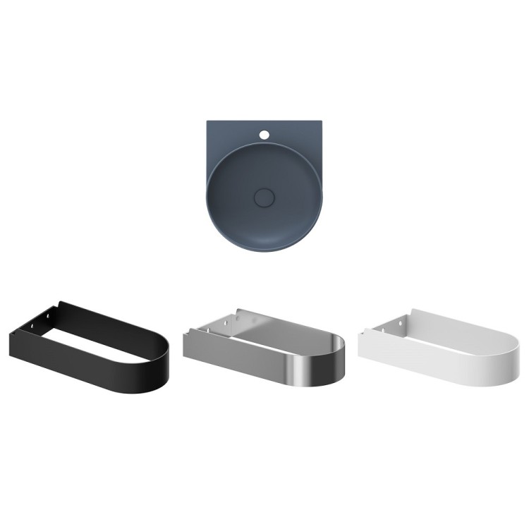 Vannas istabas izlietne RAVAK YARD 400 40.5x50 cm, deepsea blue