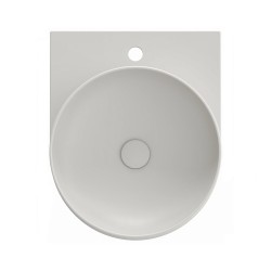 Vannas istabas izlietne RAVAK YARD 400 40.5x50 cm, smoke grey