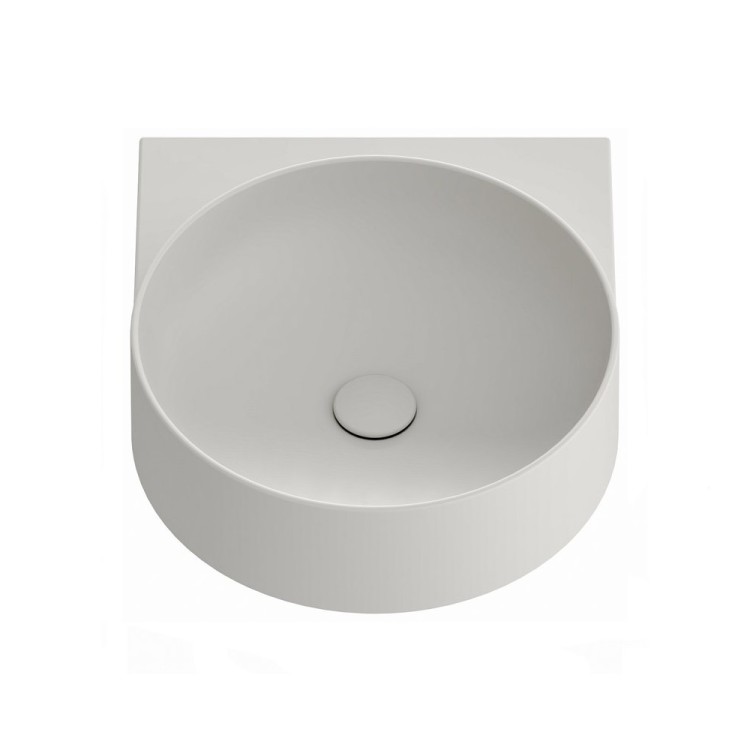 Vannas istabas izlietne RAVAK YARD 400 40.5x50 cm, smoke grey