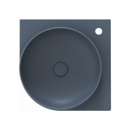 Vannas istabas stūra izlietne Ravak Yard 450 C 45x45 cm, Deepsea Blue