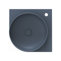 Vannas istabas stūra izlietne Ravak Yard 450 C 45x45 cm, Deepsea Blue