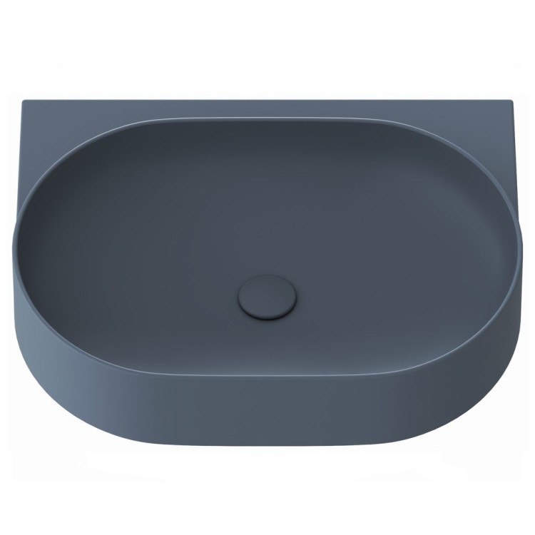 Vannas istabas izlietne RAVAK YARD 600 60.5x50 cm, deepsea blue