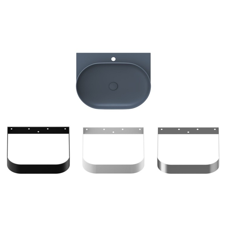 Vannas istabas izlietne RAVAK YARD 600 60.5x50 cm, deepsea blue