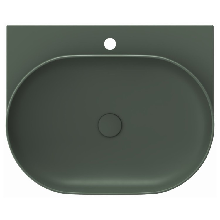 Vannas istabas izlietne RAVAK YARD 600 60.5x50 cm, grey green