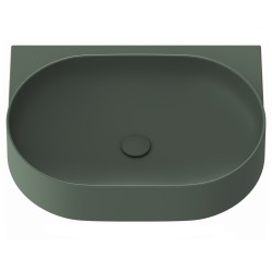 Vannas istabas izlietne RAVAK YARD 600 60.5x50 cm, grey green