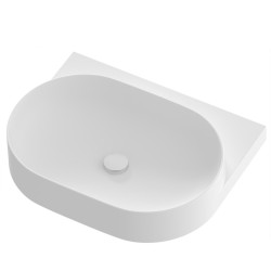 Vannas istabas izlietne RAVAK YARD 600 60.5x50 cm, balta matēta