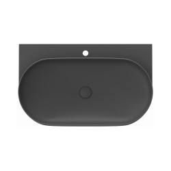 Vannas istabas izlietne RAVAK YARD 800 80.5x50 cm, antracīts