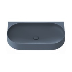 Vannas istabas izlietne RAVAK YARD 800 80.5x50 cm, deepsea blue