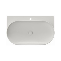 Vannas istabas izlietne RAVAK YARD 800 80.5x50 cm, smoke grey