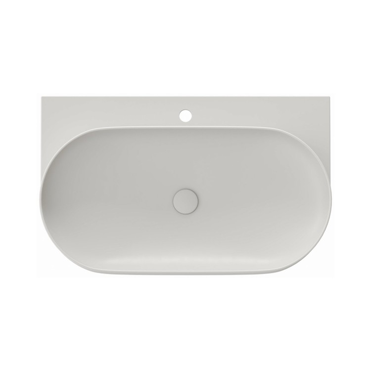 Vannas istabas izlietne RAVAK YARD 800 80.5x50 cm, smoke grey