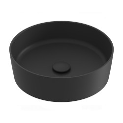 Vannas istabas uzliekamā izlietne Ravak Uni Slim 400 40cm, melna matēta