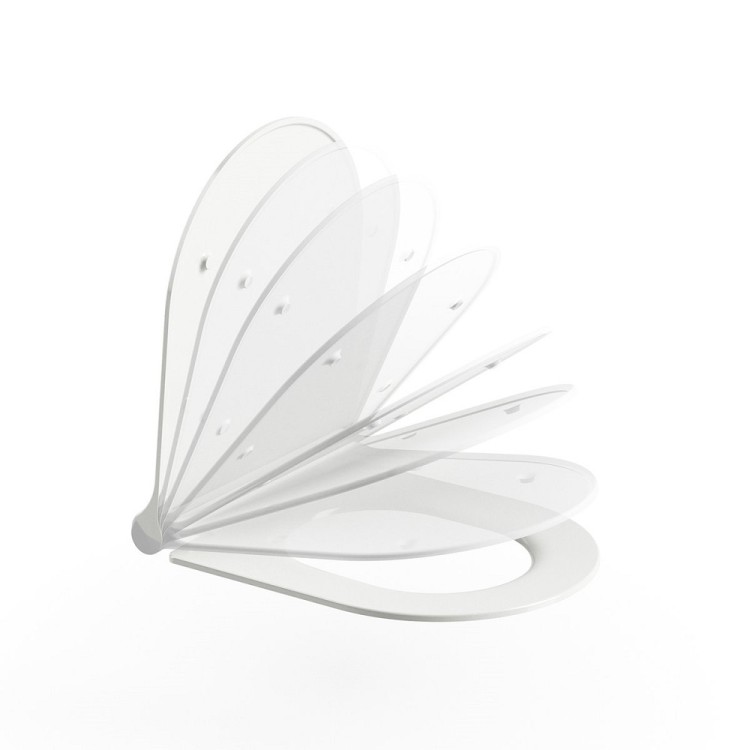 Tualetes pods piekaramais ar bidē funkciju Ravak Uni Chrome RimOff, X01912