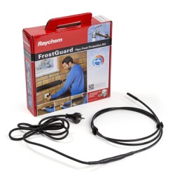 Cauruļu aizsardzības komplekts pret sasalšanu FrostGuard-8M 8 metri 80/160W 