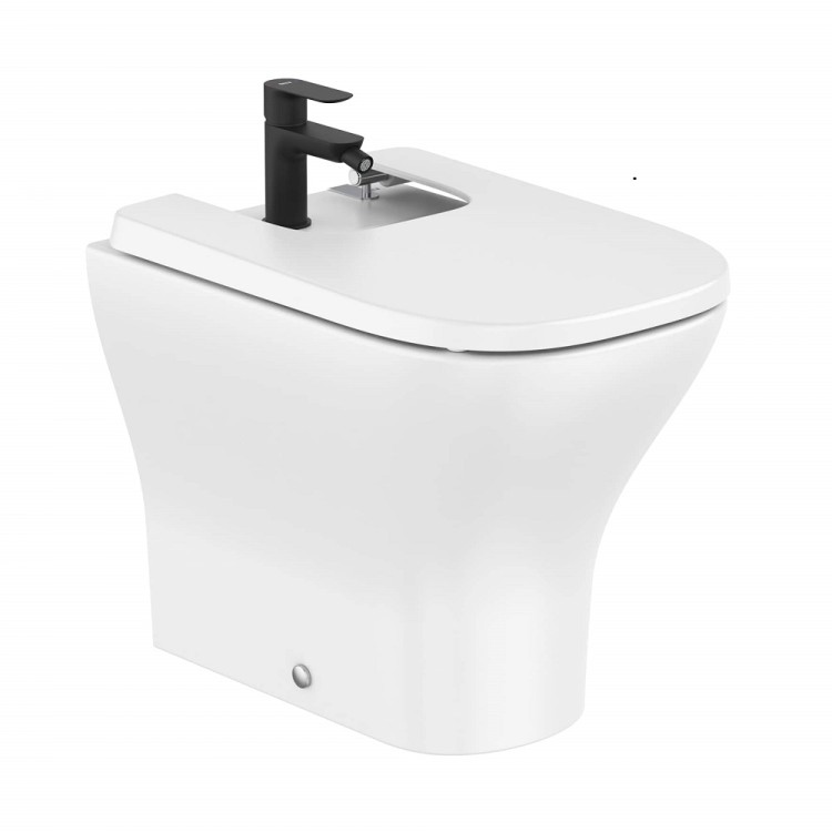 Bidē grīdas Roca OPTICA, balts