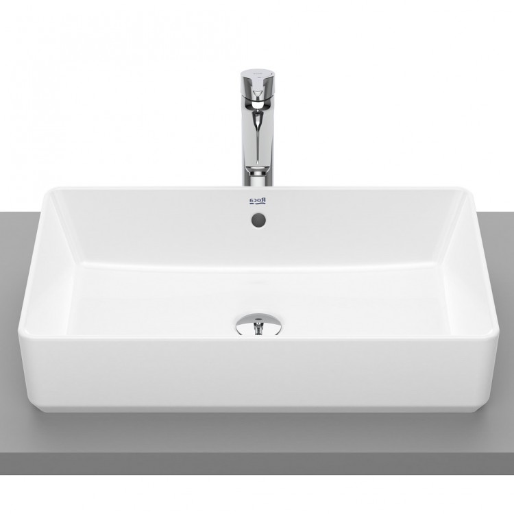 Vannas istabas uzliekamā izlietne Roca The Gap Round 60x37 cm, A3270Y2