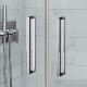 Dušas durvis veramās divdaļīgas Roth HI 2B2 900mm Dušas durvis veramās divdaļīgas Roth HI 2B2 900mm