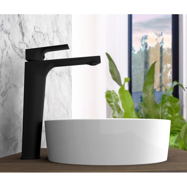 Izlietnes maisītājs Rubineta Modena-18D BK/RG