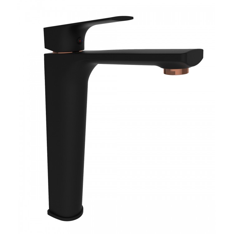 Izlietnes maisītājs Rubineta Modena-18D BK/RG