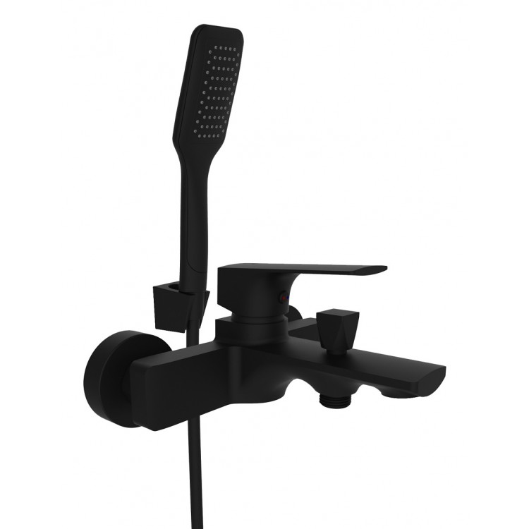 Vannas un dušas maisītājs ar dušu Rubineta, Modena-10K BK