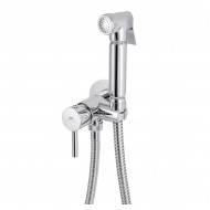 Iebuvējams maisītājs ar bidetta dušu Rubineta Ultra, hroms