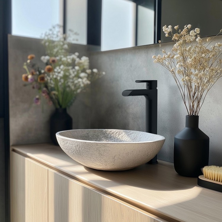 Izlietnes maisītājs Rubineta Ultra-18D GD, matēts zelts