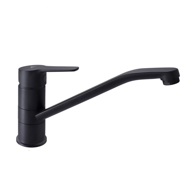 Virtuves izlietnes maisītājs Rubineta Uno melns, Uno-20 BK2