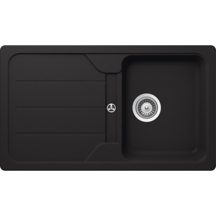 Virtuves izlietne Schock FORMHAUS D-100, 86x50cm Onyx