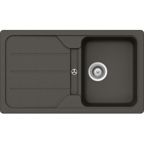 Virtuves izlietne Schock FORMHAUS D-100, 86x50cm Asphalt