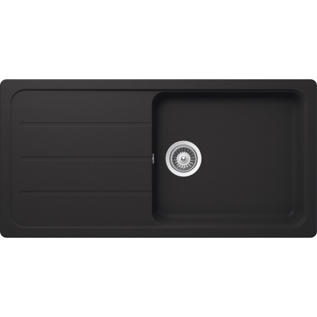 Virtuves izlietne Schock FORMHAUS D-100L 100x50cm Onyx