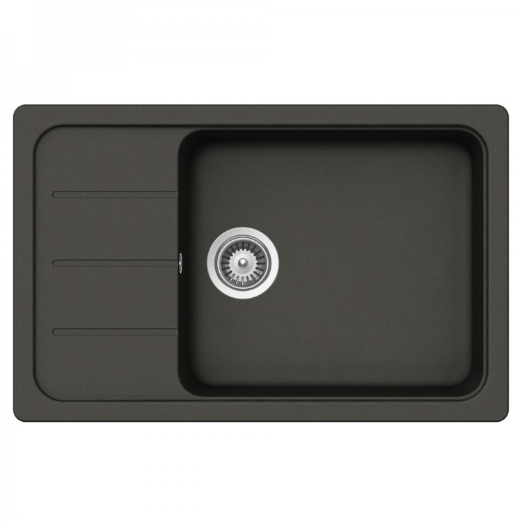 Virtuves izlietne Schock FORMHAUS D-100LS 78x50cm, asphalt Virtuves izlietne Schock FORMHAUS D-100LS 78x50cm, asphalt