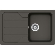 Virtuves izlietne Schock FORMHAUS D-100S 78x50cm, asphalt