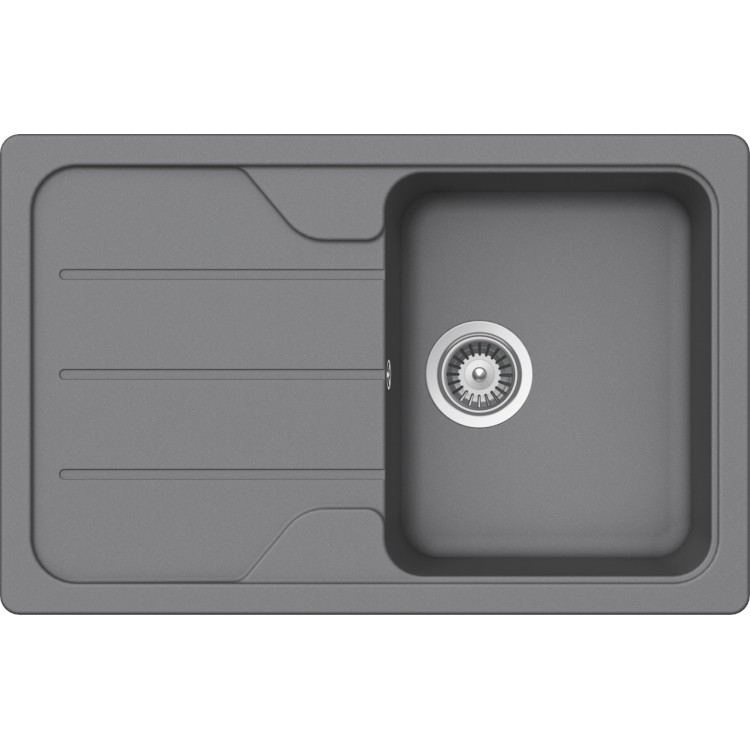 Virtuves izlietne Schock FORMHAUS D-100S 78x50cm, Croma