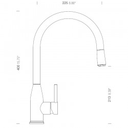 Virtuves izlietnes maisītājs SCHOCK KAVUS, 559120 GAS