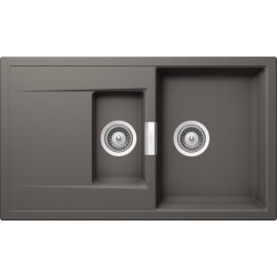 Virtuves izlietne Schock MONO D-150 86x51cm, silverstone