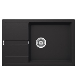 Virtuves izlietne Schock RONDA D-100XL 78x50cm, Onyx