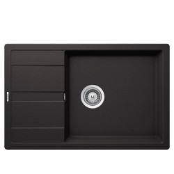 Virtuves izlietne Schock RONDA D-100XL 78x50cm, Nero