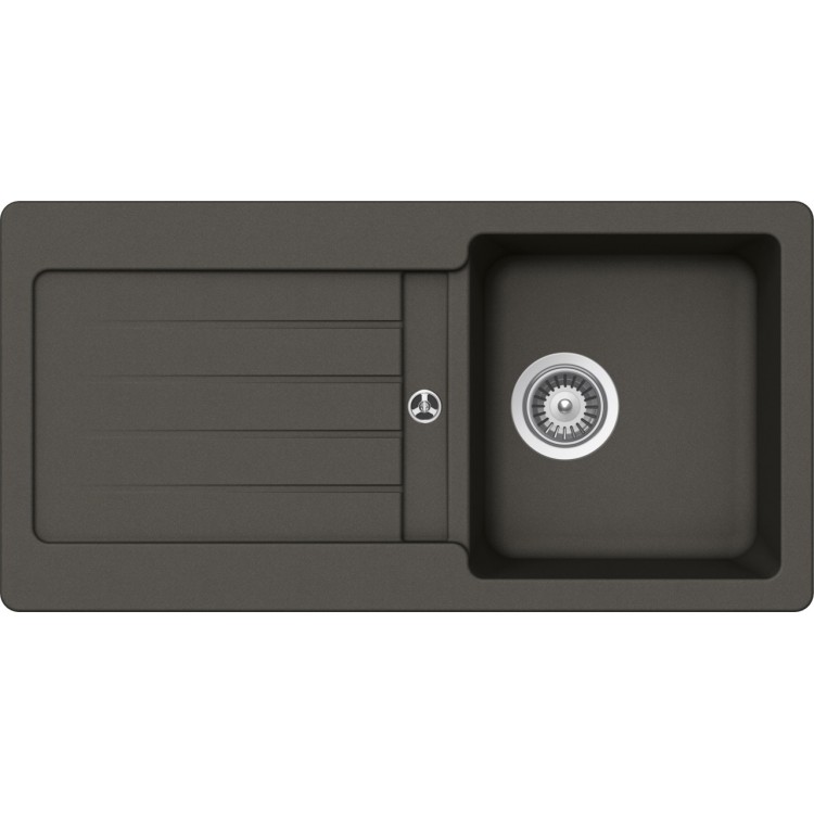 Virtuves izlietne Schock TYPOS D100S 86x43.5cm, asphalt