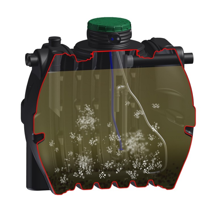 Sotralentz Aquabloc 0.45 Bioloģiskā Attīrīšanas sistēma 2000l, L1133333656 Sotralentz Aquabloc 0.45 Bioloģiskā Attīrīšanas sistēma 2000l, L1133333656