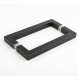 Dušas durvis bīdāmās Stikla Serviss SERENA BLACK LUX 1100 mm Dušas durvis bīdāmās Stikla Serviss SERENA BLACK LUX 1100 mm