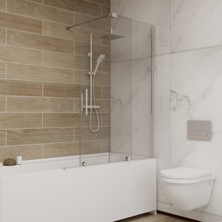 Vannas sieniņa Stikla Serviss Anita 800mm