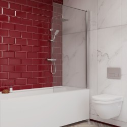 Vannas sieniņa Stikla Serviss LIA 600mm