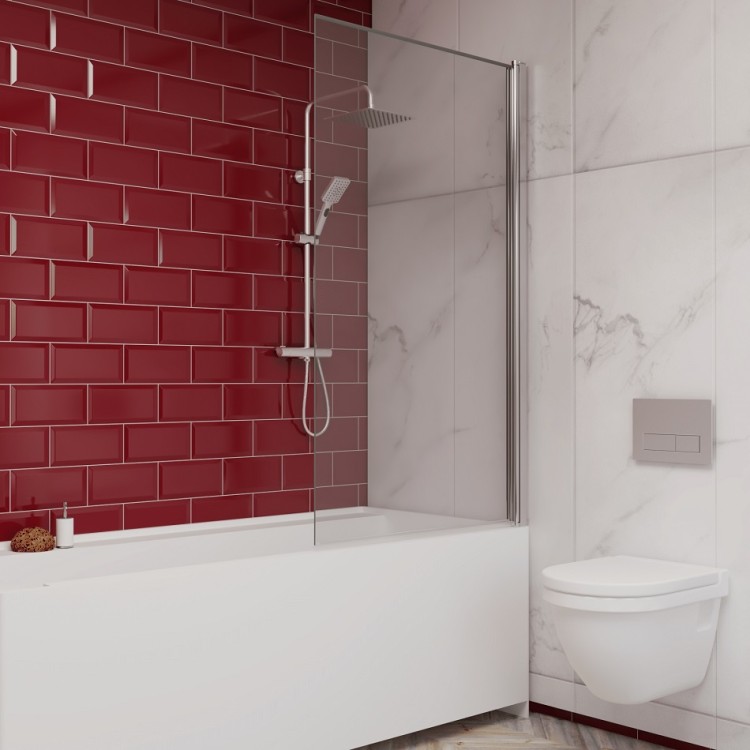 Vannas sieniņa Stikla Serviss LIA 600mm