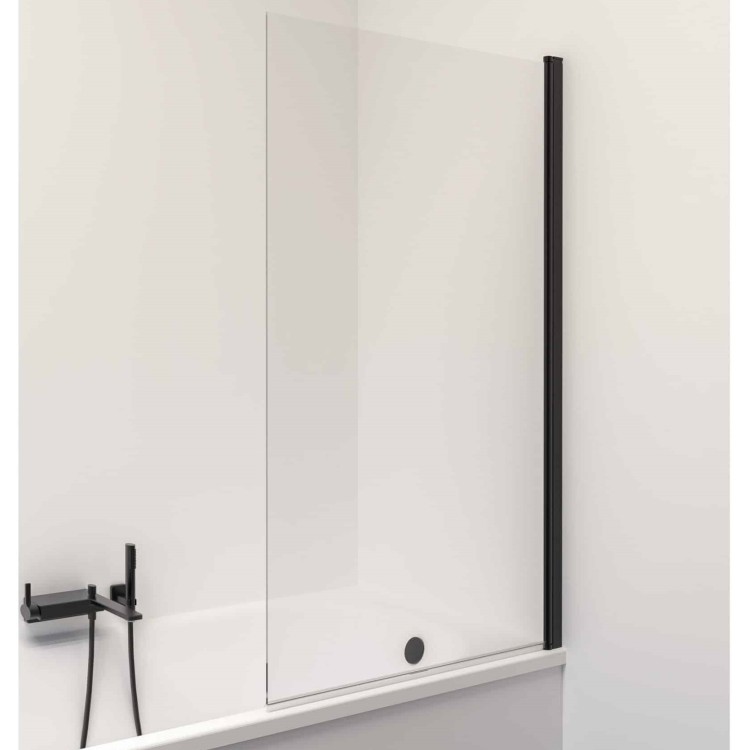 Vannas sieniņa Stikla Serviss LIA BLACK 800mm