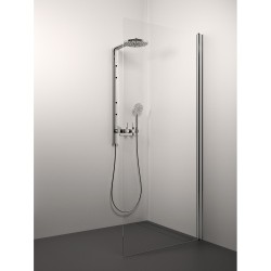 Dušas siena Stikla Serviss LISA 600mm