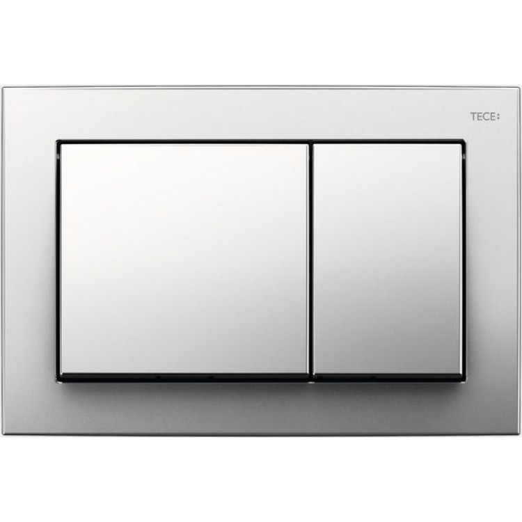 Tualetes modulis TECEbase ar TECEbase skalošanas ar hromētu plāksni, 9400400