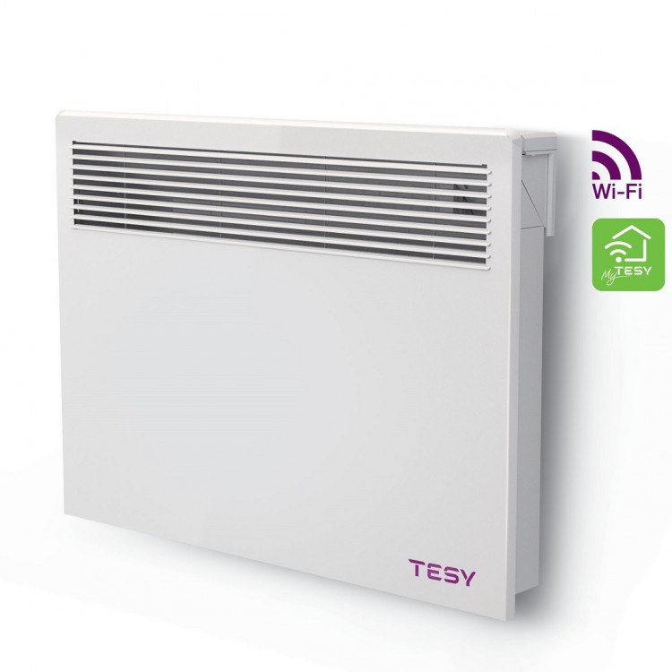 Elektriskais radiators Tesy LiveEco Cloud, WiFi, 1000W, balts Elektriskais radiators Tesy LiveEco Cloud, WiFi, 1000W, balts