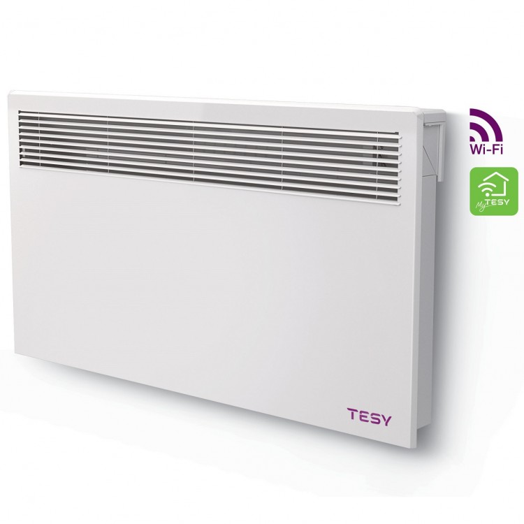 Elektriskais radiators Tesy LiveEco Cloud, WiFi, 2000W, balts