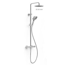 Dušas sistēma BASE-TRES PLUS, hroms , 21639523