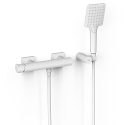 Dušas maisītājs ar dušu PROJECT TRES, balts matēts 22116701BM