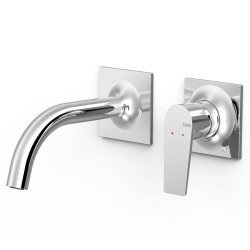 Iebūvējamā izlietnes maisītāja TRES Project dekoratīvā daļa 15.6 cm, hroms 22130001